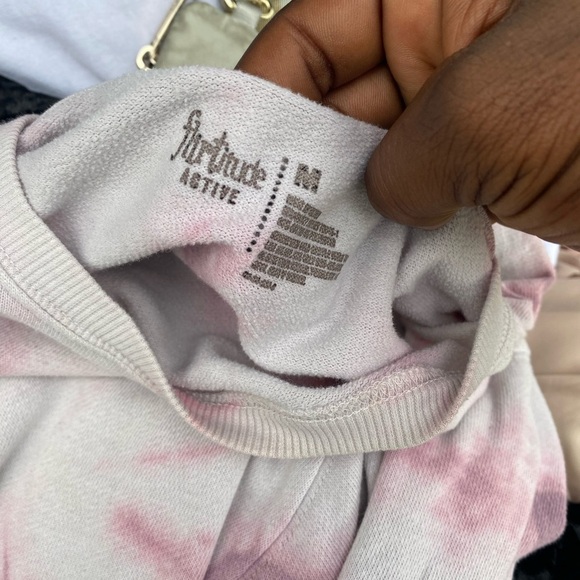 Flirtude Pink Tie-Dye Sweatshirt - Picture 6 of 6